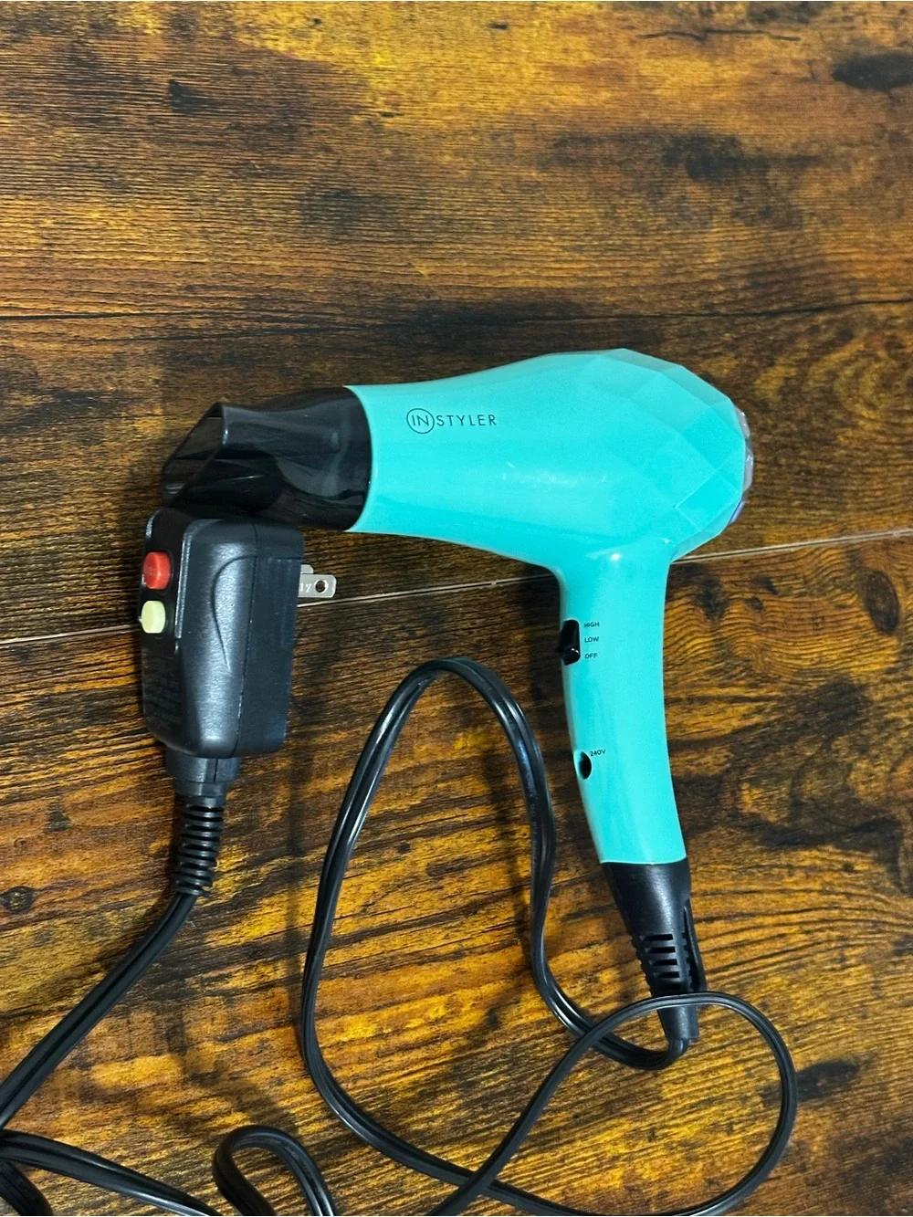 Mini InStyler Turquoise Travel Hair Dryer